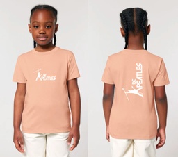 PEATLES - kids T-shirt, kleur fraiche peche