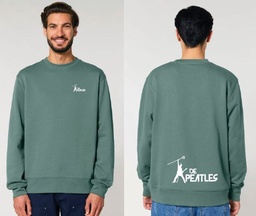PEATLES - adults sweater, kleur glazed bay